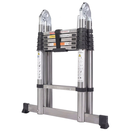 3.8m multi-purpose telescopic ladder, free-standing position